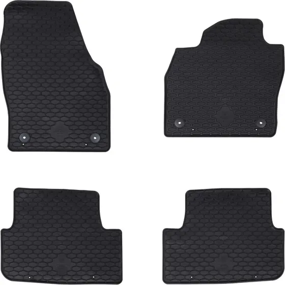 vidaXL Bilmåtte 4 stk Sort – passer til SEAT Ibiza, Arona, VW Polo 2017-
