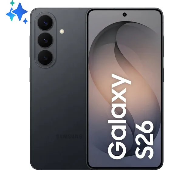 Samsung Galaxy S26 256GB/12GB Sort 6,3"