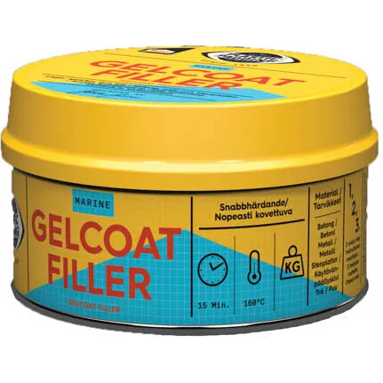 Plastic Padding Gelcoat Filler 180 ml, hvid