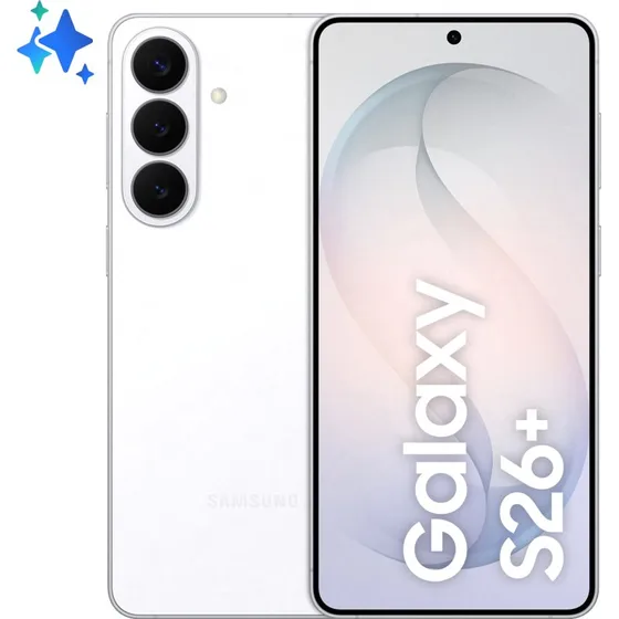 Samsung Galaxy S26+ 256 GB Hvid - 6,7'' 12 GB RAM