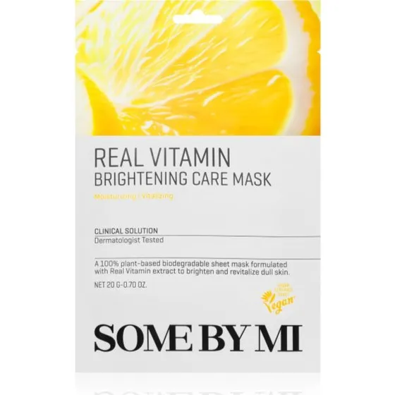 Some By Mi Clinical Solution Vitamin oplysende vævsmaske 20 g