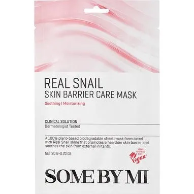 Some By Mi Real Snail Skin Barrier Care Mask (1 stk)