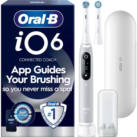 Oral-B iO6 eltandbrste Grey Opal + 2 brstehoveder