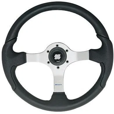 Ultraflex Nisida bådrat Ø350 mm, sort