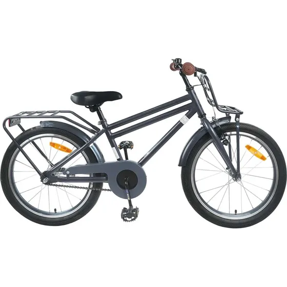 vidaXL Brnecykel 18 tommer (57 r) Mrkegr