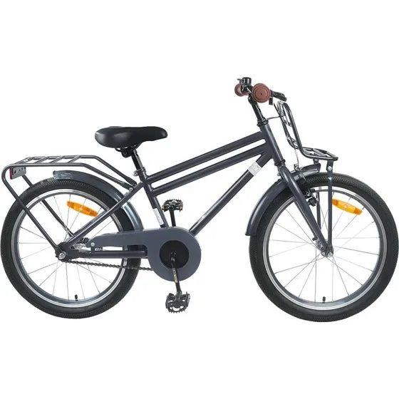 vidaXL Brnecykel 22 tommer (7-12 r) Mrkegr