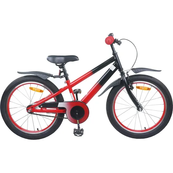 vidaXL Brnecykel 22 tommer (712 r) Bl/Sort