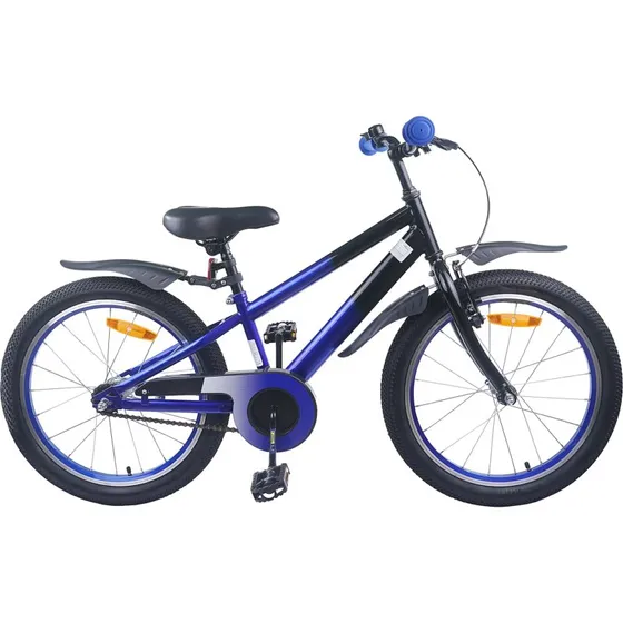 vidaXL Brnecykel 20 tommer til 611 r Bl/Sort