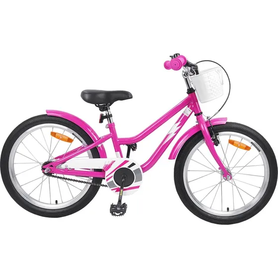 vidaXL Brnecykel 18 tommer til 57 r, mrk pink