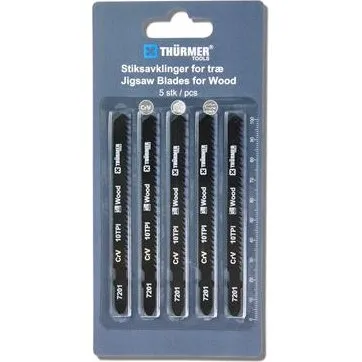 T101B Stiksavklinge A5 til tr/krydsfinr 100 mm