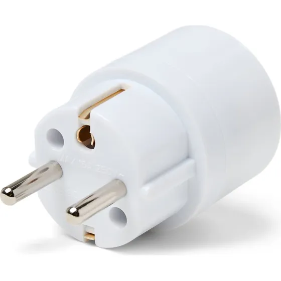 Schuko Hybridstikprop – passer til DK og pindjordsstik