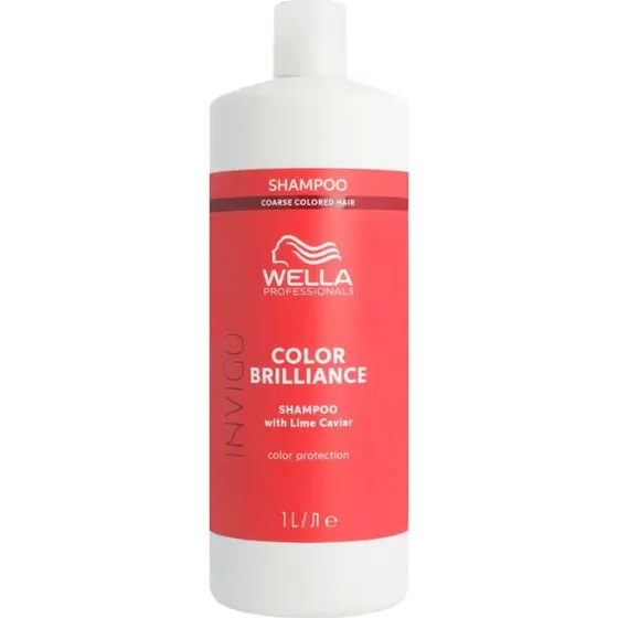 Wella Invigo Color Brilliance Shampoo til tykt farvet hr 1000 ml
