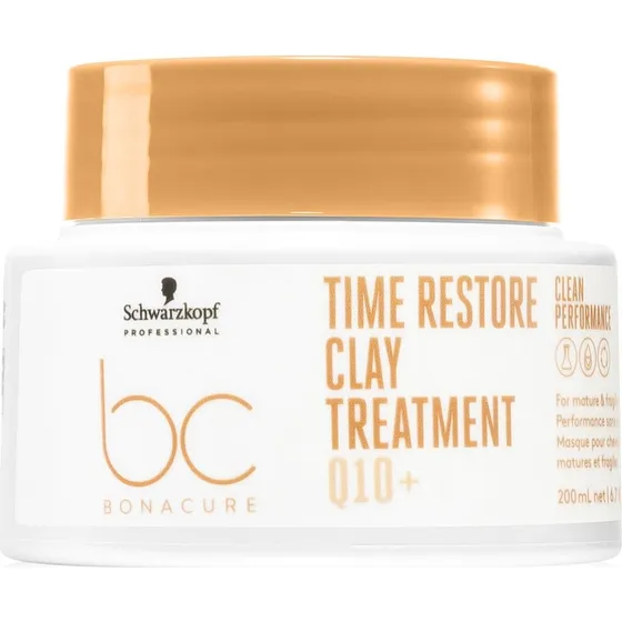 Schwarzkopf BC Time Restore Clay Treatment Q10+ 200 ml