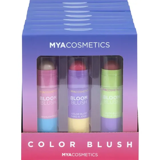 MYA Make Up Color Blush & Highlighter 3-pak