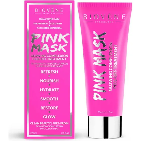 Biovne Pink Peel-off Gldende Maske 75 ml