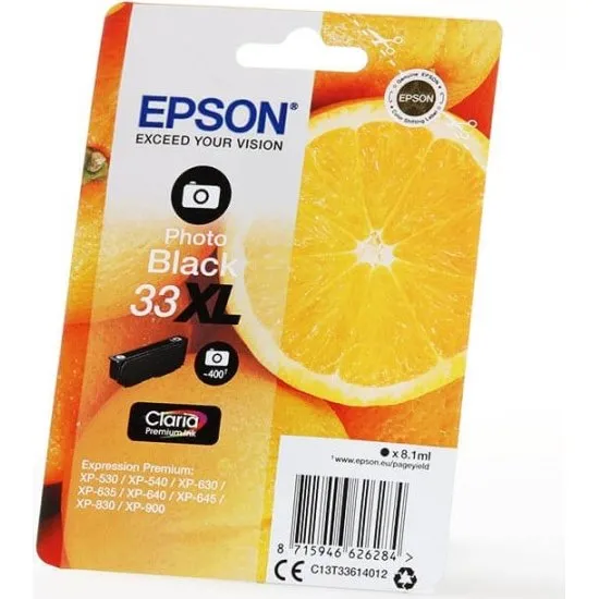 Epson C13T33614010 Original Fotosort blkpatron