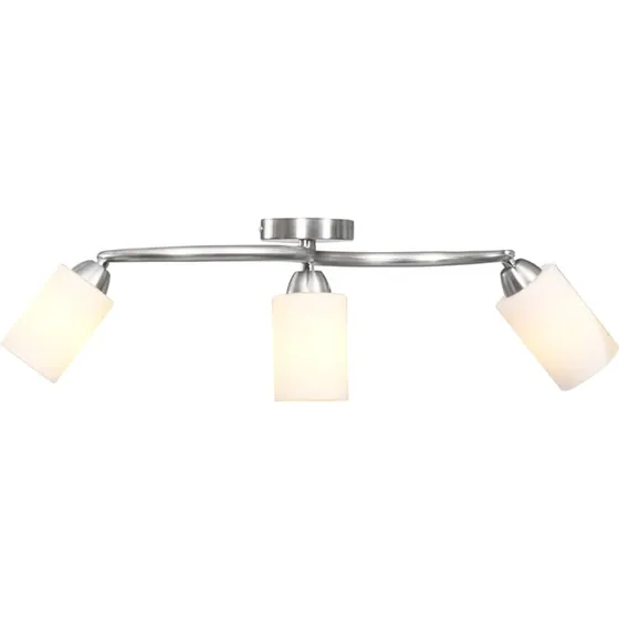 vidaXL loftlampe med keramiske skrme 3x E14 hvid