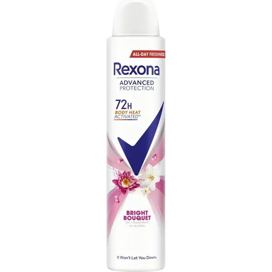 Rexona Bright Bouquet deodorant spray 200 ml