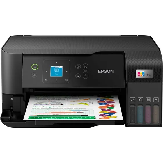Epson EcoTank L3560 Multifunktions Blækprinter (Sort)
