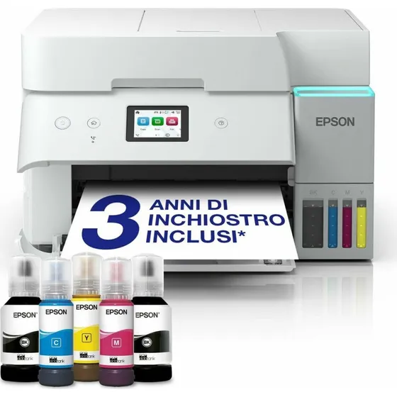 Epson EcoTank C11CL40403 multifunktionsprinter – Wi‑Fi, dobbeltsidet, 6,1" farveskærm