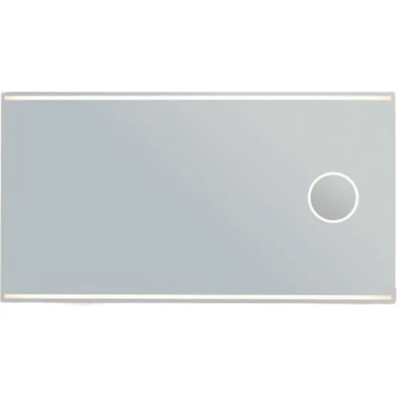 Loevschall Focus spejl m. lys & x5 makeupspejl 140x75 cm