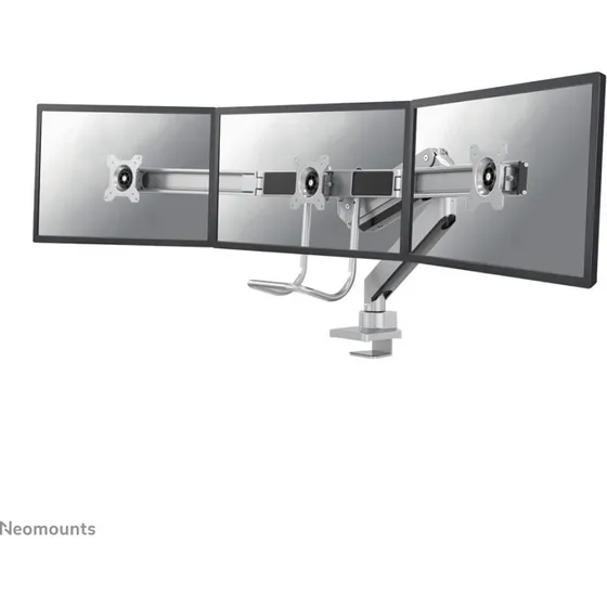Neomounts NM-D775DX3SILVER – skærmholder til 3 skærme 17–27"