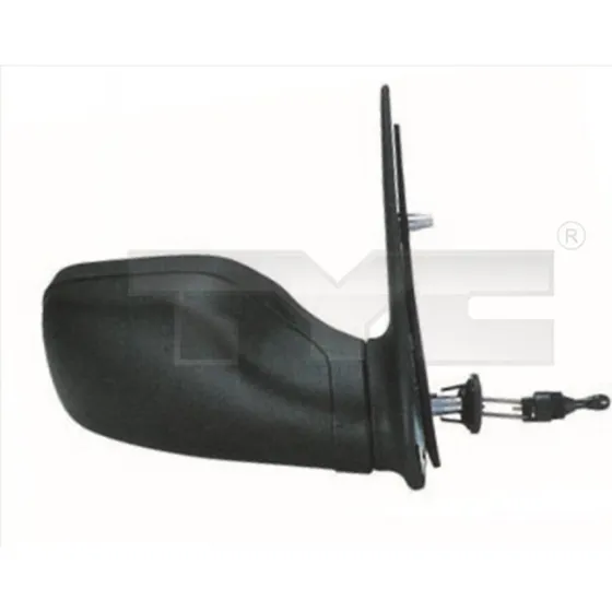 TYC Sidespejl 326-0001, højre, sort – til Peugeot 106