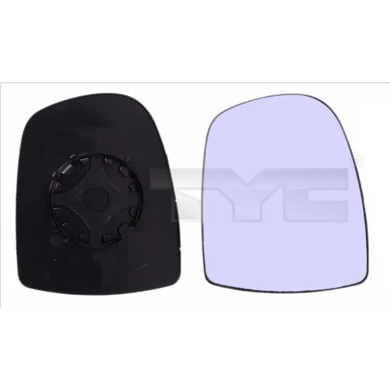 TYC Spejlglas 325-0075-1 (hjre konveks) til Opel/ Renault/Nissan