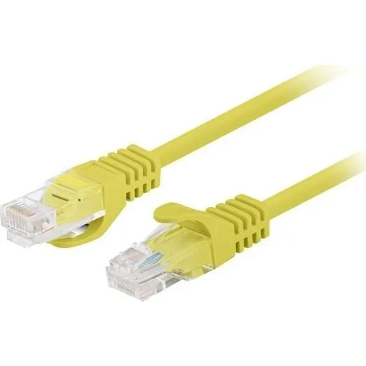Lanberg Cat6 UTP patchkabel 1,5 m gul - 10-pak (Fluke-testet)