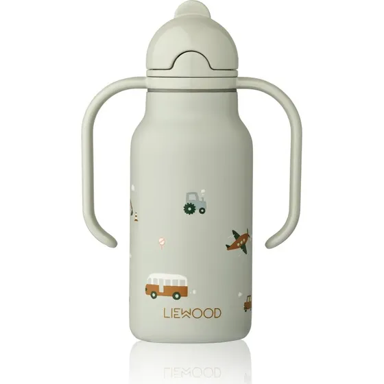 Liewood Kimmie drikkeflaske 250 ml Vehicles Dove Blue