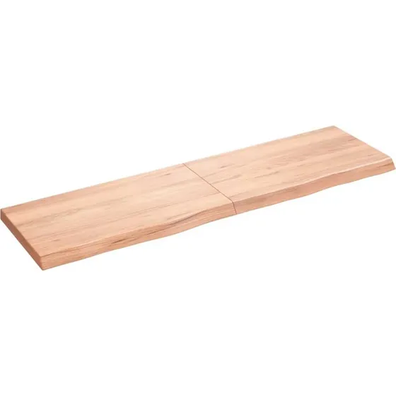 vidaXL bordplade 180x50x(2–6) cm behandlet massivt eg
