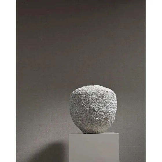 101 Copenhagen Sunao Vase Medio 30 cm Beehive, birkefarvet