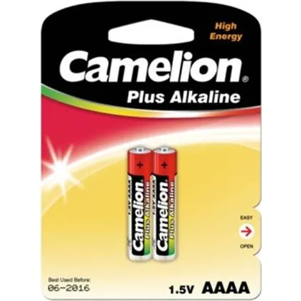 Camelion Plus Alkaline AAAA-batterier LR61 2 stk.