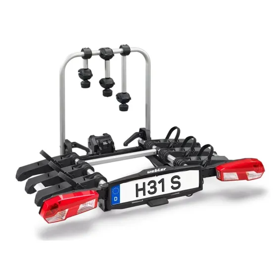 Uebler H31 S cykelholder til 3 cykler, 90° fold-down