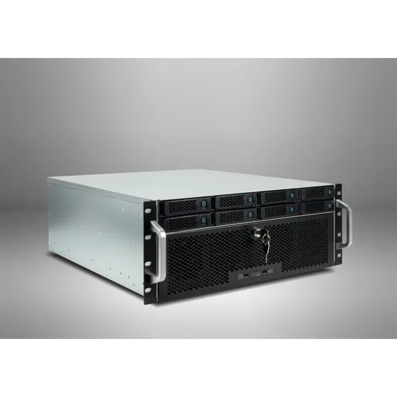 Inter-Tech IPC 4U-4708 4U rackkabinet – udvidet ATX/SSI EEB, uden strømforsyning