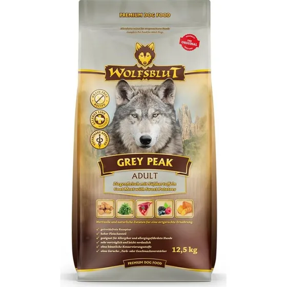 Wolfsblut Grey Peak ged & sde kartofler 12,5 kg