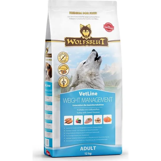 Wolfsblut VetLine Weight Management Kalkun 12 kg
