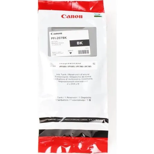 Canon PFI-207 (8789B001) 300 ml sort