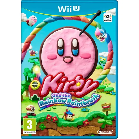 Nintendo Kirby and the Rainbow Paintbrush (Wii U-spil)