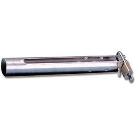 Maxi Motorlås 320 mm rustfri Ø40 mm (med hængelås)