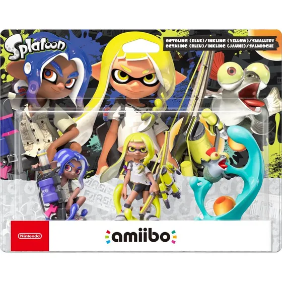 Nintendo Splatoon 3 Amiibo Triple Pack (3 figurer)