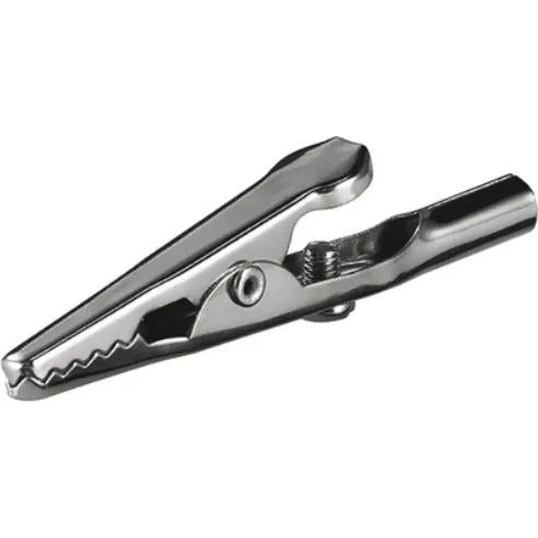 Goobay 11410 Alligator Clip kabelsamler, rustfrit stål (10 stk)