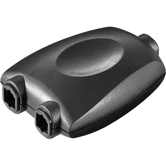 Goobay TOSLINK Splitter 1-in/2-out, sort