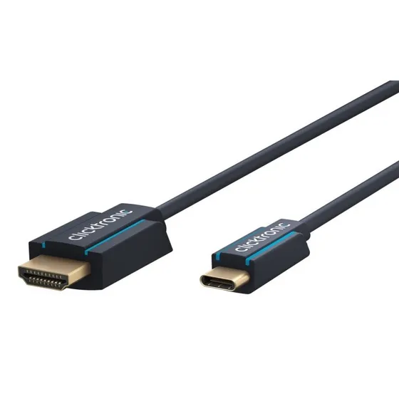 ClickTronic USB-C til HDMI 1,0 m  4K @ 60 Hz