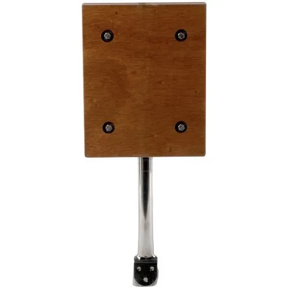 Motorbeslag til påhængsmotor – lakeret finer med rustfri støtte