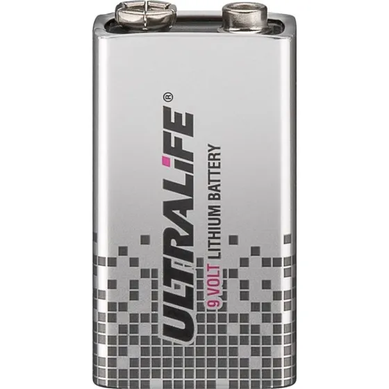 Ultralife 9V Lithium U9VL-J-P, 1 stk.