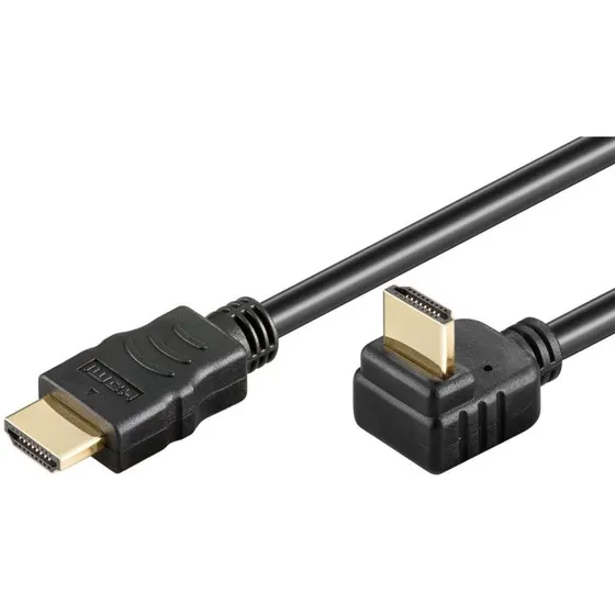 Goobay High-Speed HDMI-kabel 2 m (270 vinkel, med Ethernet)