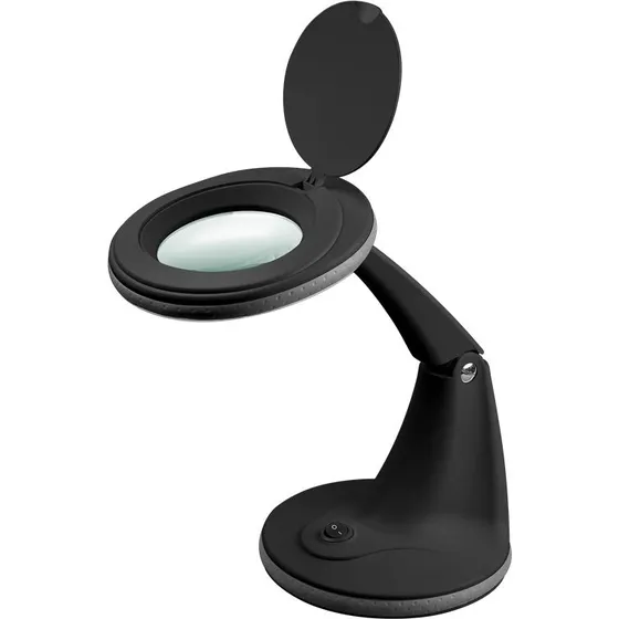 Goobay LED-luplampe med fod 6 W, 100 mm, 1,75x/3 dioptr.