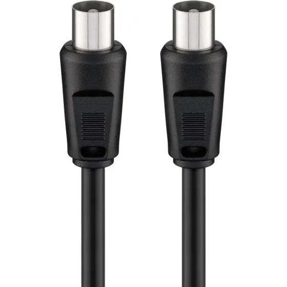 Goobay Antennekabel IEC hanhan 2,5 m dobbelt afskrmet