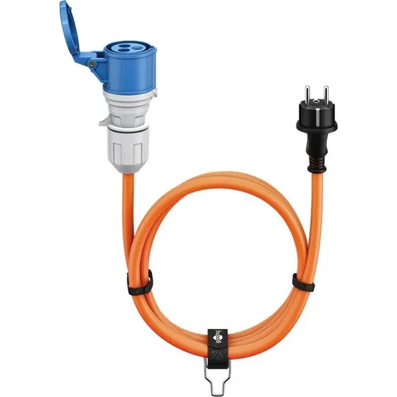 Goobay CEE adapterkabel CEE7/7 han til 3P CEE hun 1,5 m